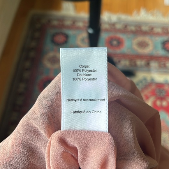 ASTR floral fitted dress, Satin look, spaghetti strap open back, medium - Picture 12 of 12